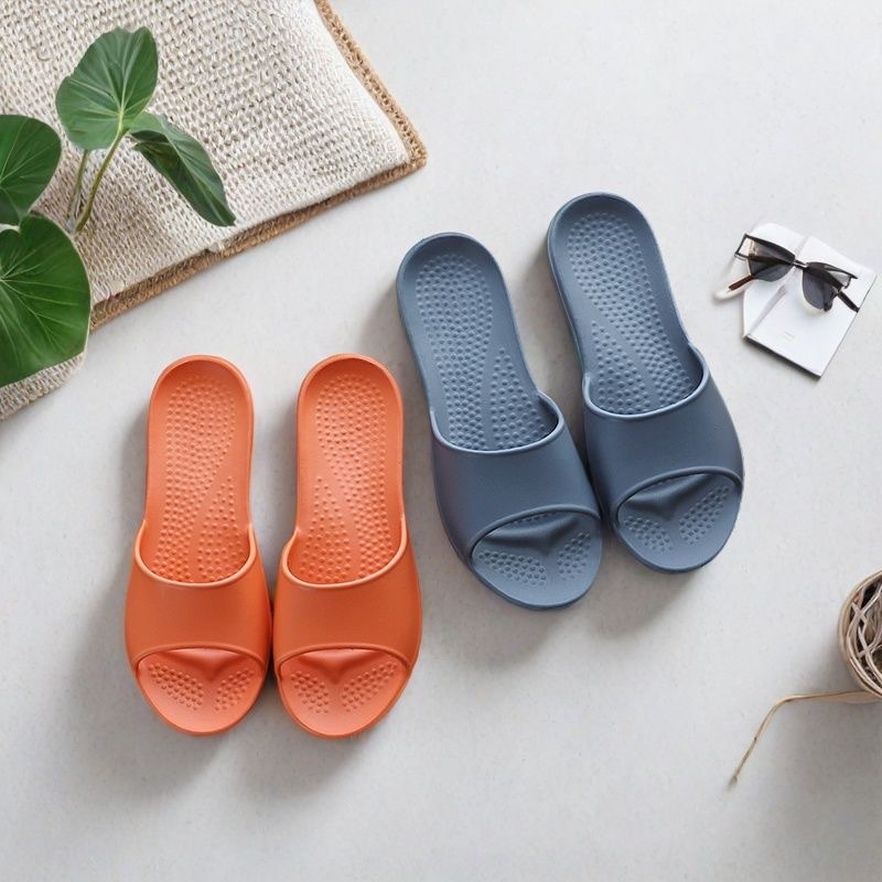 Taiwan Version Arch Support Slippers for Women, Simple Home Use, Bathroom Bathing, Non-Slip Antibacterial Slippers for Men, Summer