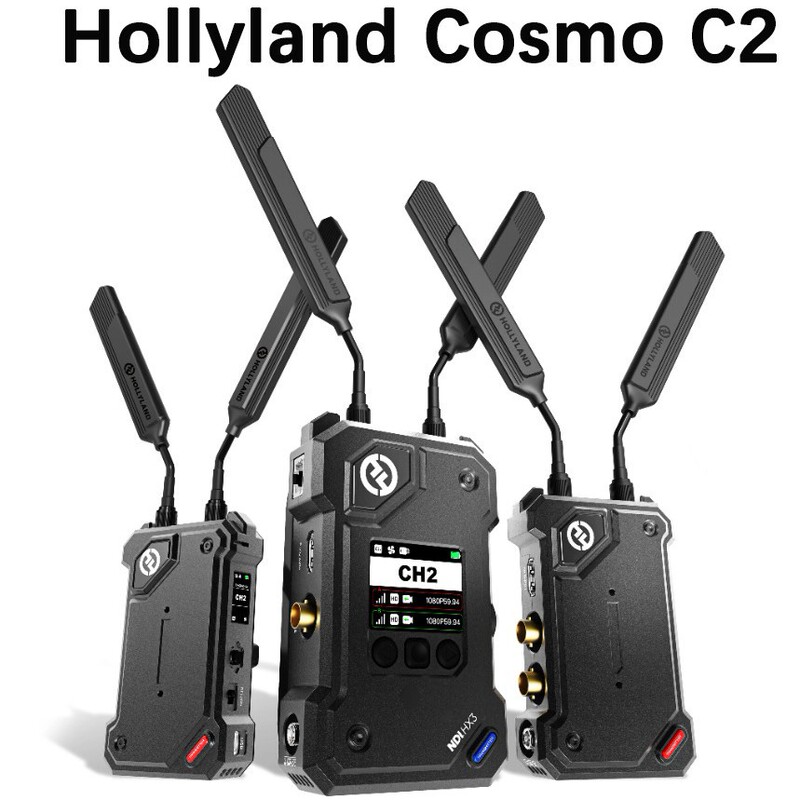 Hollyland Cosmo C2 Professional Wireless Video Transmission System Is Suitable for Multi-Camera Shooting and Live Broadcasting Hollyland Cosmo C2 Professional Wireless Video Transmission System Is Suitable for Multi-Camera Shooting and Live Broadcasting