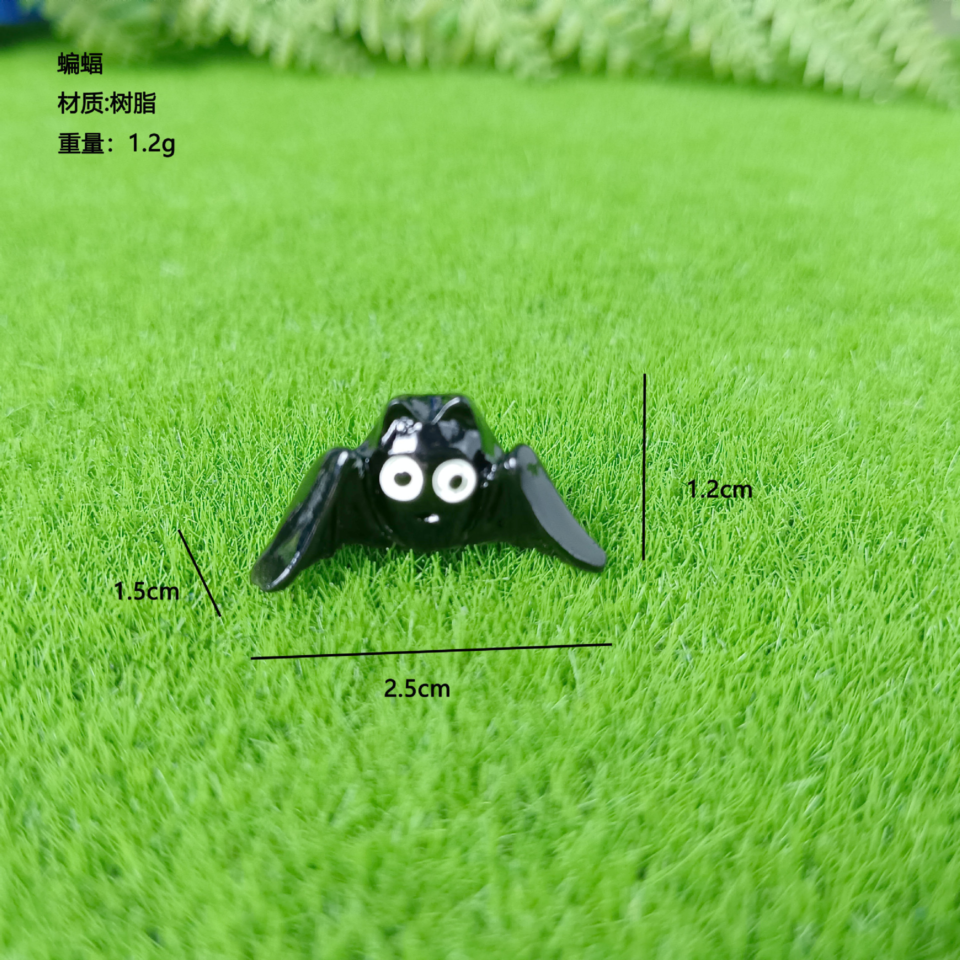 Nuevo halloween linda linterna de calabaza fantasma pequeño adornos micro paisaje accesorios de plantas llavero colgante