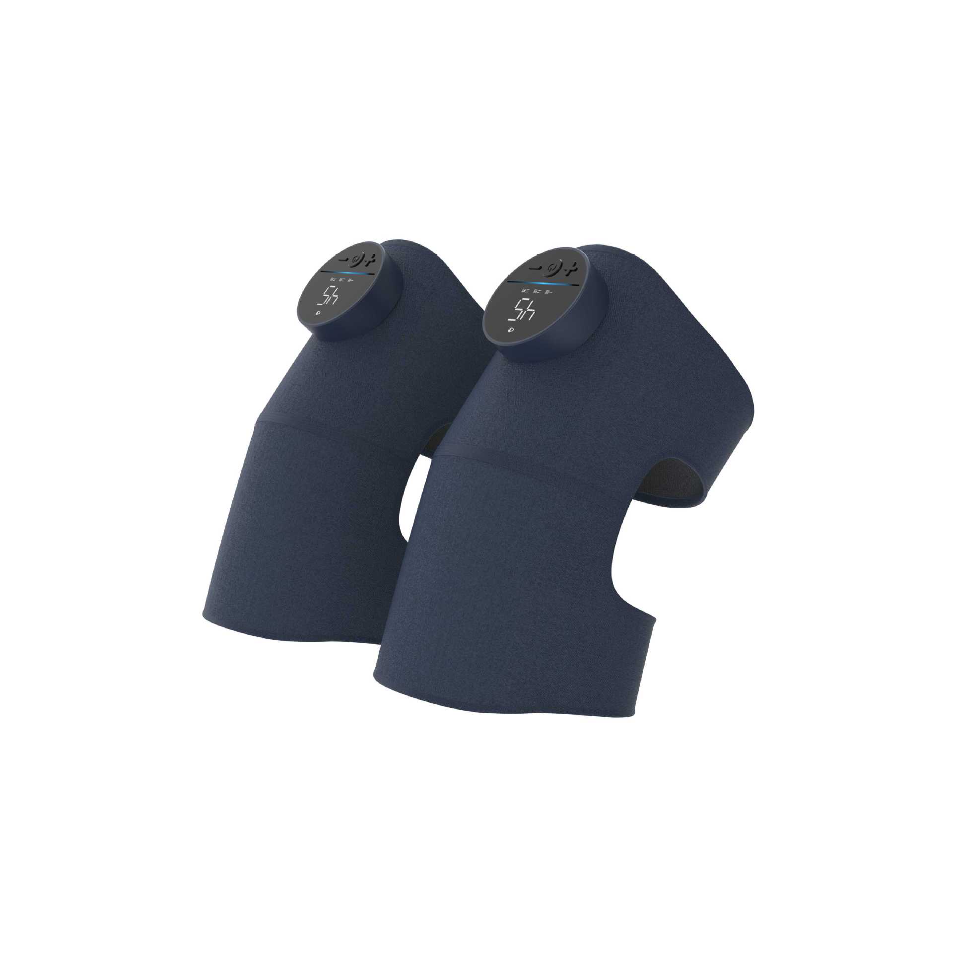 全球贸易 新款电加热膝盖按摩器震动热敷按摩仪老寒腿家用加热护膝宝理疗仪 东南亚电商