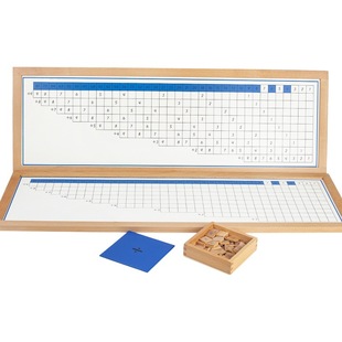 Montessori Montessori early education math teaching aids addition, subtraction, multiplication, division and correction board children's educational toys