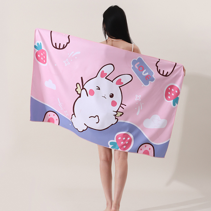 0974 pink bunny (double-sided velvet)