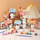 Small Gypsum Doll suit with Pigment White Embryo Batch New Betty Lomi Stereoscopic Aisha 3D Girls Full Set