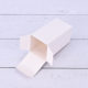 in stock thickened small white box custom universal packaging box white small paper box white cardboard box small batch color box custom