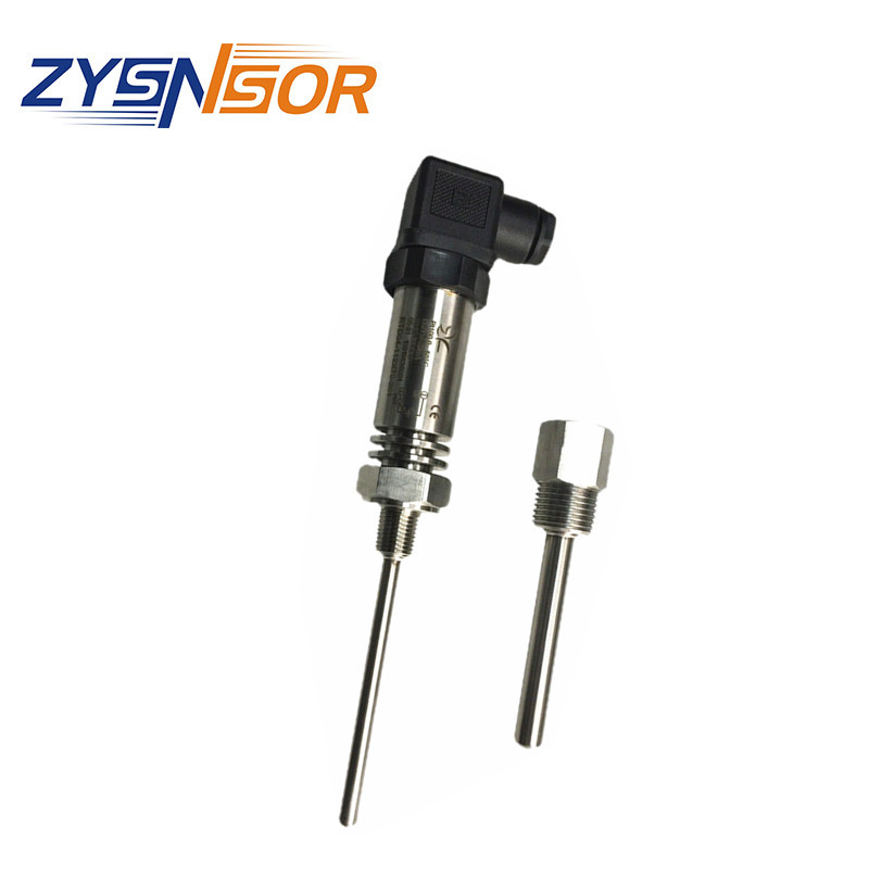 ZYSENSOR套管型温度传感器RTD04-112X70-201电流输出0-50度 70MM