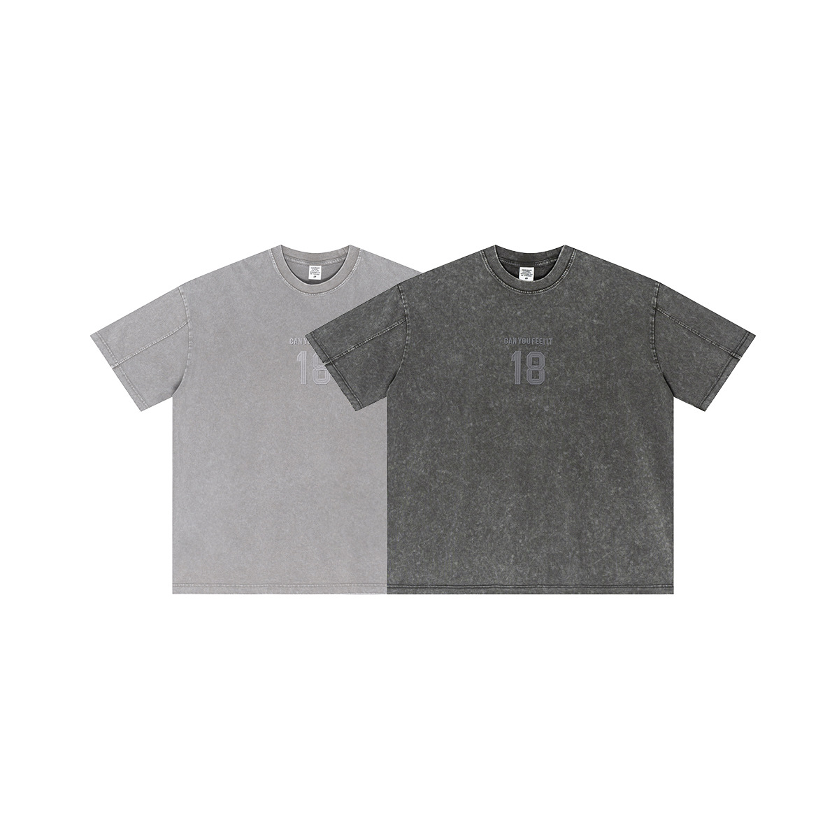 BE ropa de hombre | comercio exterior europeo y americano 3D bordado tridimensional retro marca de moda anticuado suelto vibe copo de nieve frito camiseta de manga corta hombres