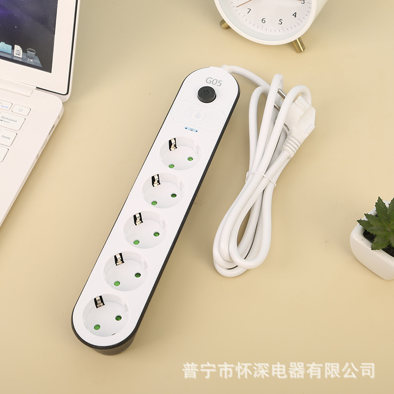 Estándar europeo con puerta de seguridad 5 interruptor de control general bolsa Gran Bretaña, Irlanda, Holanda Bélgica