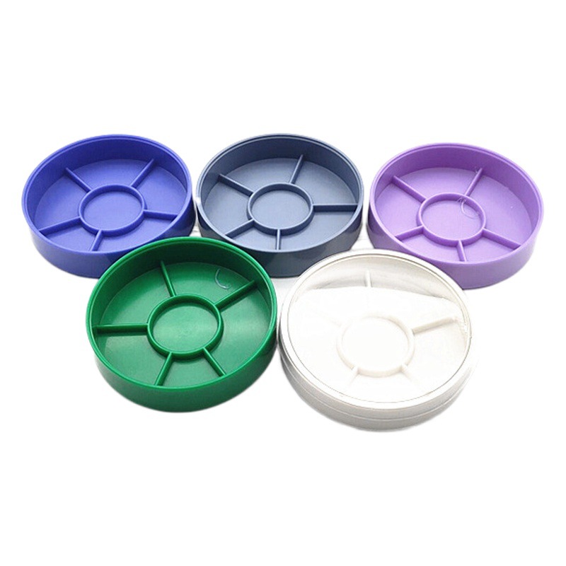 Herramienta de reparación de cinco capas piezas de movimiento caja de almacenamiento de polvo caja de accesorios caja de herramientas de reloj