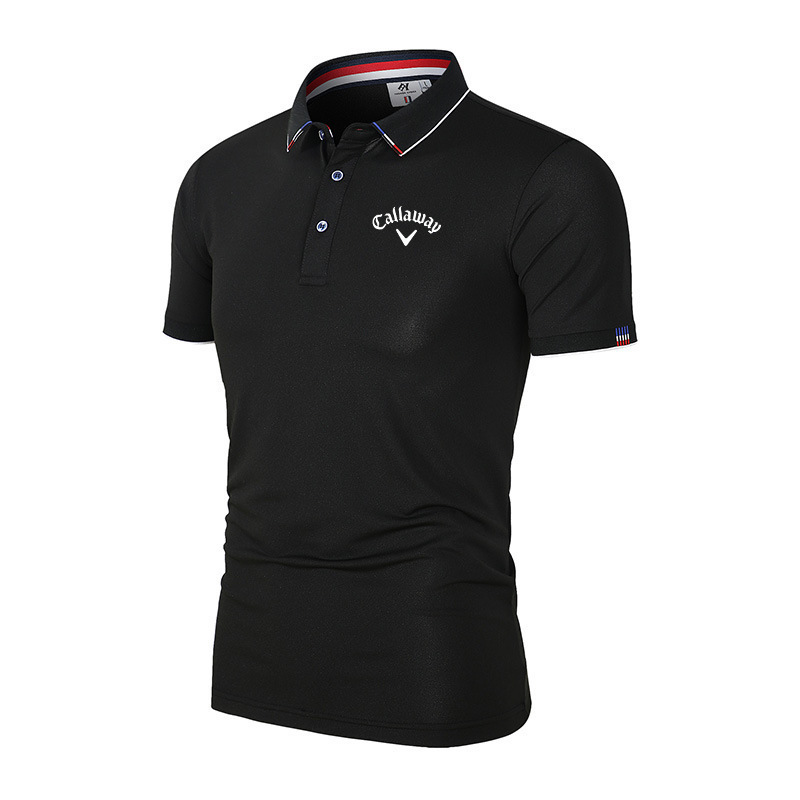 Cross-Border Foreign Trade Amazon Men's Golf Polo Shirt Callaway Casual Short-Sleeved Classic Summer Workwear Cross-Border Foreign Trade Amazon Men's Golf Polo Shirt Callaway Casual Short-Sleeved Classic Summer Workwear