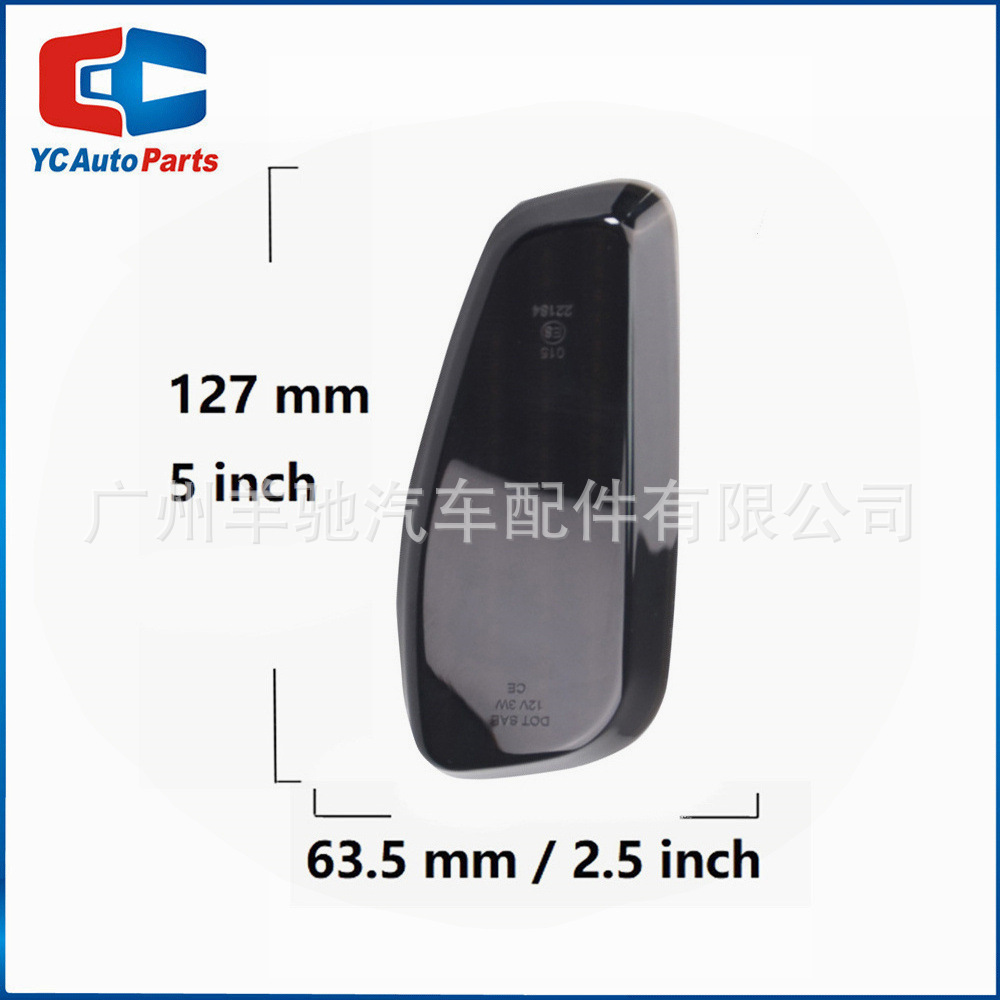Aplicable a jeep hombre libre renegado 14-21 agua corriente LED guardabarros luz lateral ala dirección luz lateral