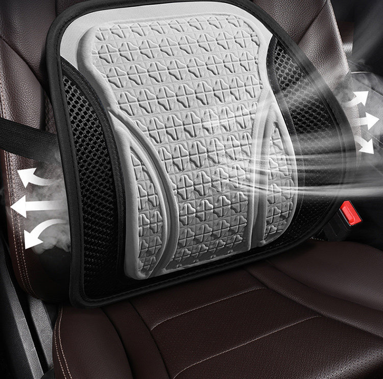 Car Backrest Cushion, Lumbar Support for Long Sitting, Driver's Seat Cushion, Lumbar Support for Truck Drivers