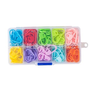 Counter candy color wool suture needle mark buckle U-shaped needle wool needle 100 pieces a box