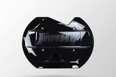 Suitable for 19-26 new Jimny models: Jimny spare tire cover and decorative panel (Spare wheel cover) - glossy-black