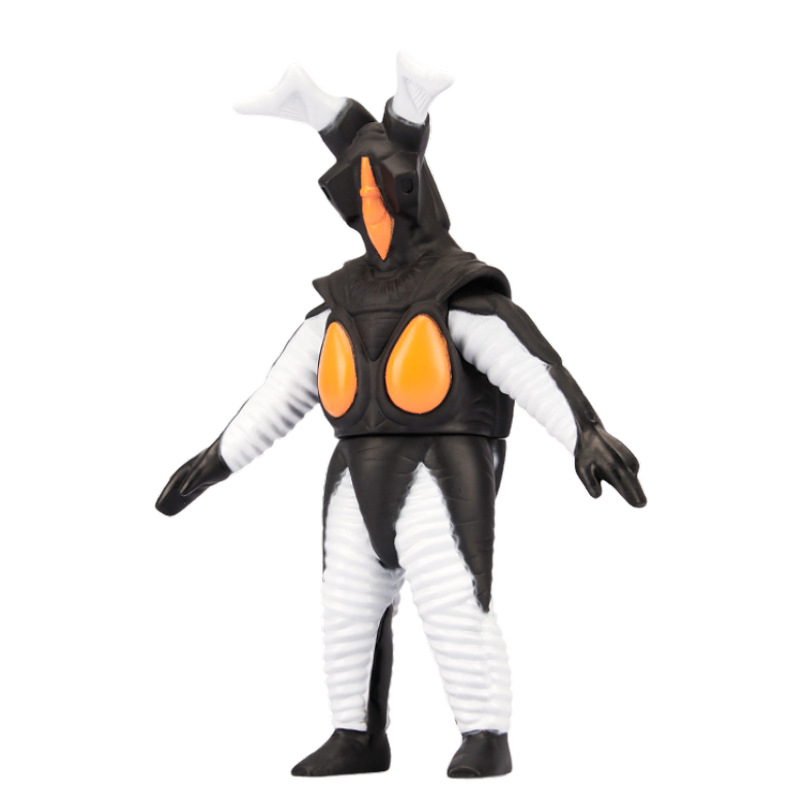 Genuino autorizado Jinjiang Ultraman Soft Goma Monster Toy Ai Lei Wang Lei De Wang Ge Mora Gudun Boy Gift