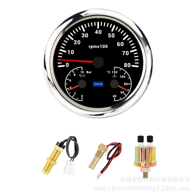 automobile instrument — 0-3/4/6/7/8Krpm Combined Oil Pressure