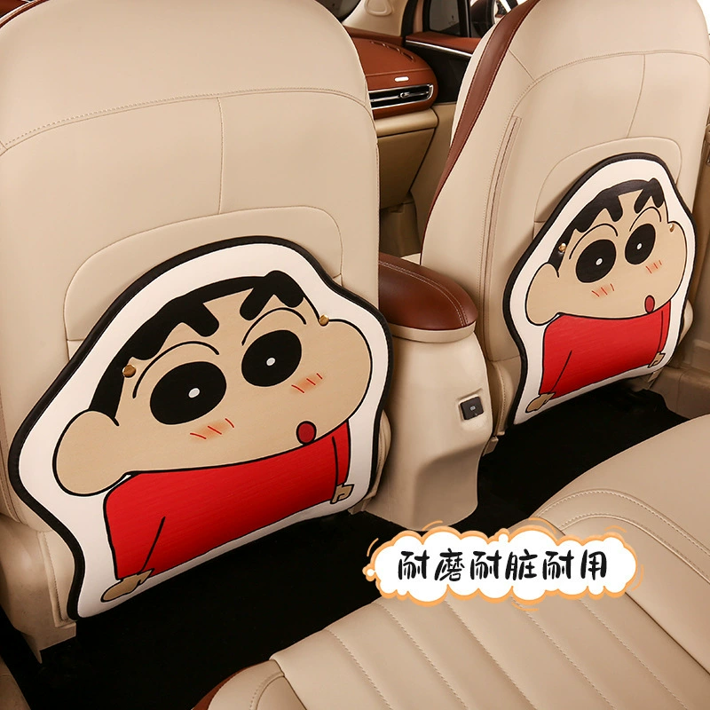 Crayon Shinchan Автомобильные противоударные коврики заднее сиденье автомобиля противоизносные коврики мультяшные автомобильные защитные коврики украшения