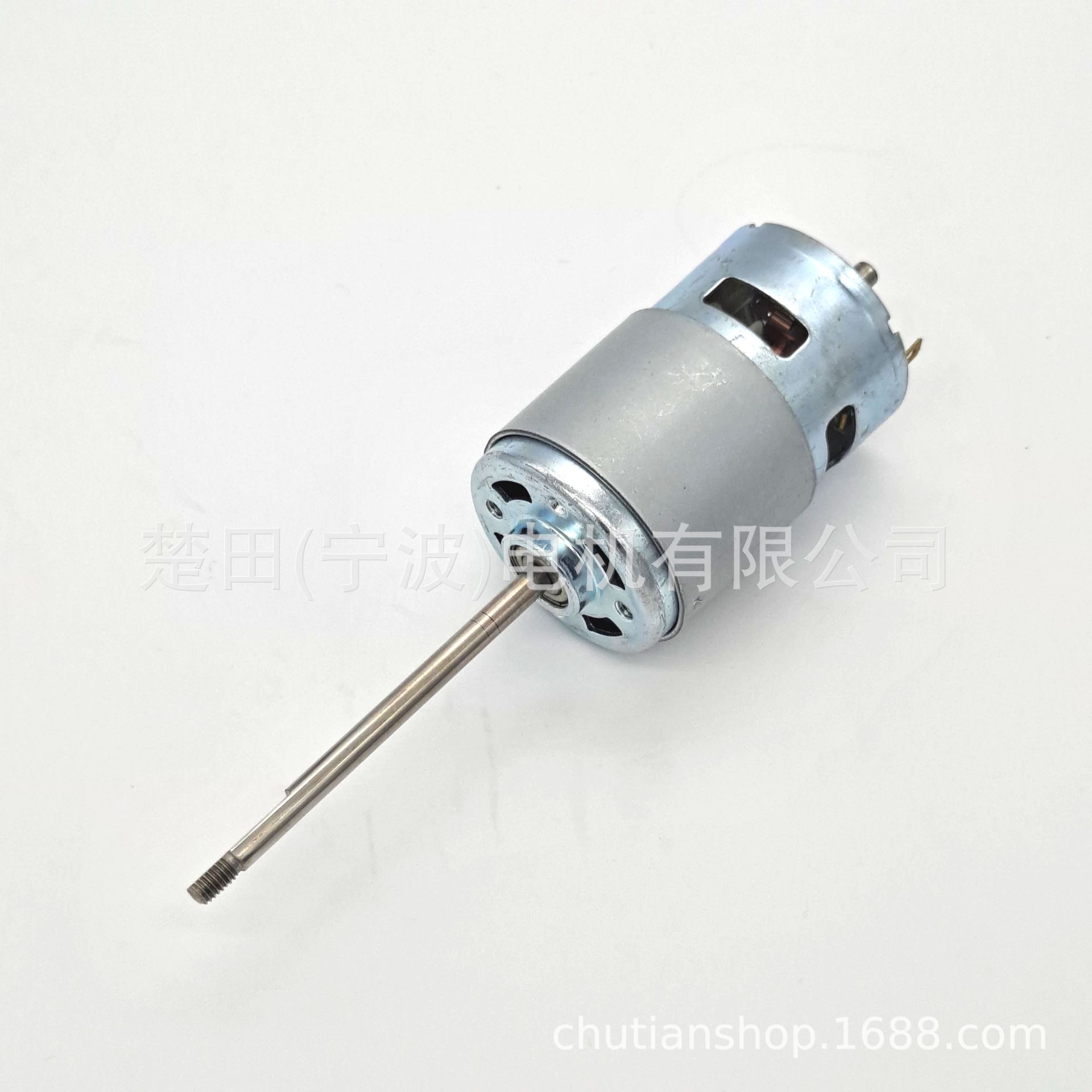 RC-775PH螺纹扁位不锈钢机轴微电机长轴机器人电动控制微型直流