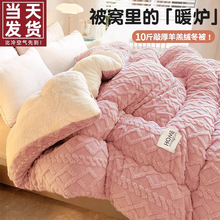 牛奶羊羔绒毛毯加厚保暖毯子冬季小被子午睡沙发盖毯棉被冬被学生
