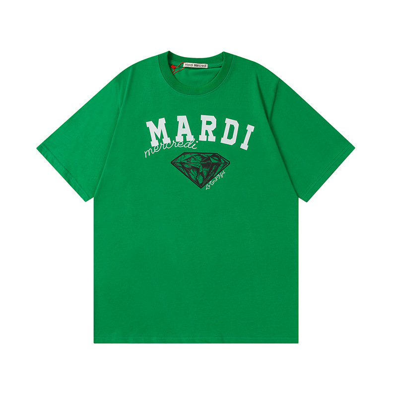 【カウンター品質】韓国マルディトレンドブランド半袖Tシャツリトルデイジードーマンプリントラウンドネックピュアコットンクロスボーダー|undefined