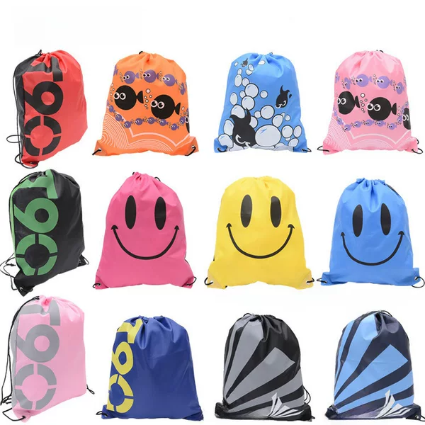 Cartoon Storage Bag Beach Swimming Waterproof and Dustproof Miscellaneous Clothes Multifunctional Travel Backpack Drawstring Pocket