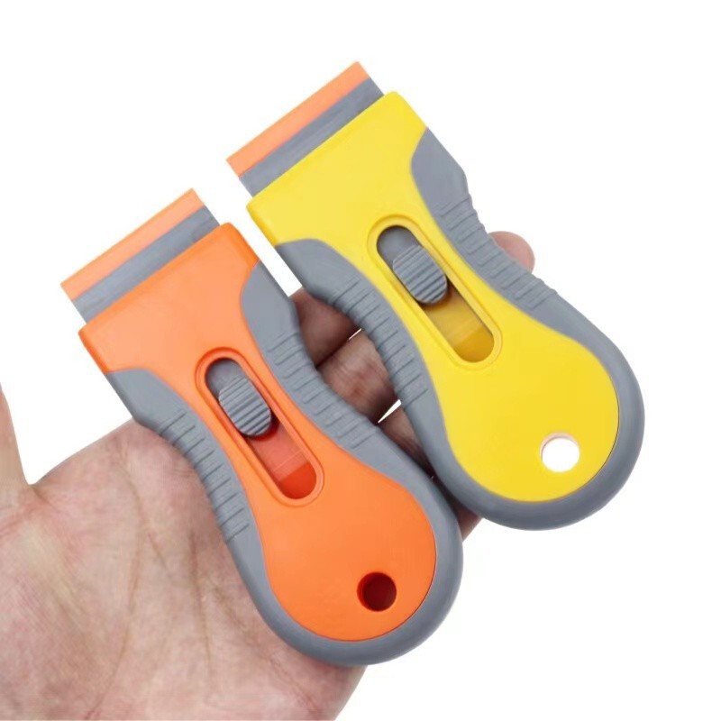 Small Retractable Scraper, Film Removal, Glass Cleaning Multi-Functional Tool, Floor Scraper, Wallpaper Scraper