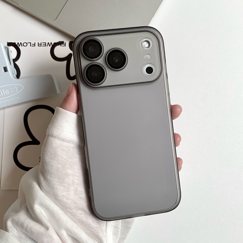 裸机手感iPhone17promax手机壳精孔护镜适用苹果16磨砂15pp硬壳11|undefined