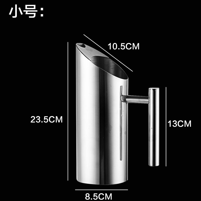 1 리터 스테인레스 스틸 주전자 【은]