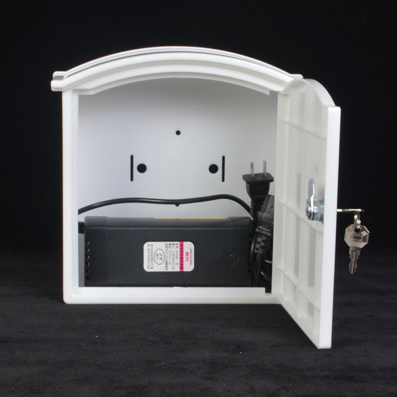 室外新款弧形塑料奶箱奶箱鲜奶配送箱牛奶周转箱带图工具箱充电箱