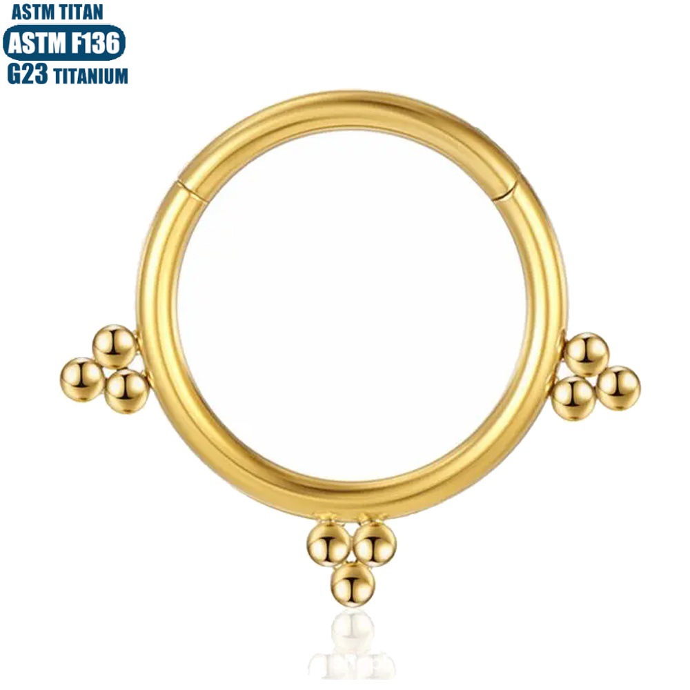 16G labret stud size and finish detail
