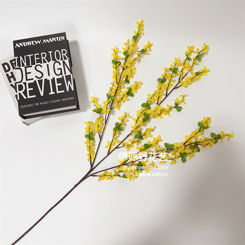 공장 도매 단일 층 인공 꽃 인공 꽃 실크 꽃 도매 홈 장식 꽃 긴 높은 지점 봄 꽃