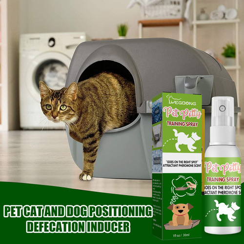 Yegbong Pet Potty Training Aid, Pet Litter Box Attractant, Urine and Defecation Location Trainer