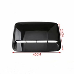 Manufacturer Supply Leaf-Shaped Car Personalized Modification Ventilation Hood Decorative Air Outlet Cover Fake Air Outlet Sticker