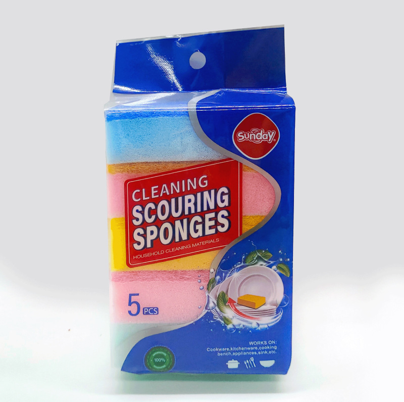 Esponja para Lavar Platos de Doble Cara 10x7x3cm de Esponja Desengrasante para Cocina