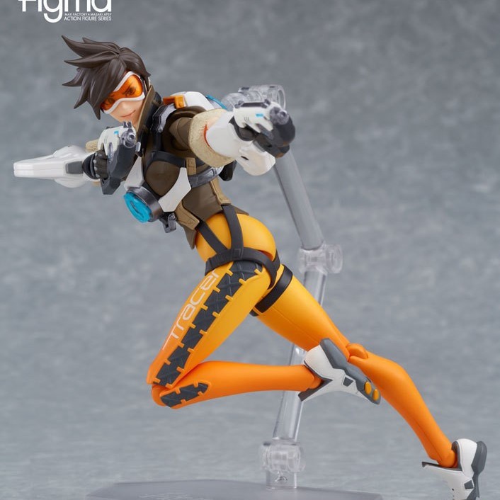 动漫 Figma352猎空 守望先锋摆件 闪光 可动 模型手办批发