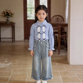 童连衣裙;童套装;童裤