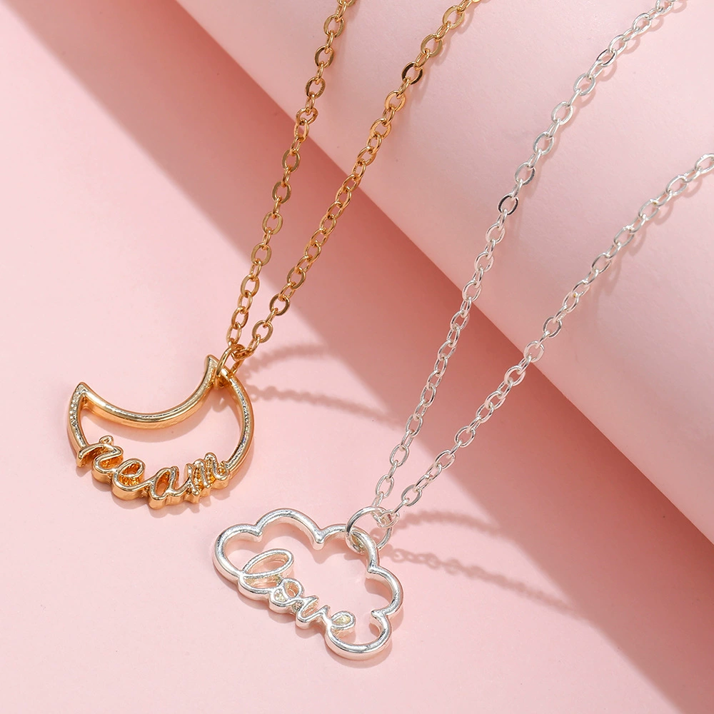 Design children's set, necklace for boys, wish