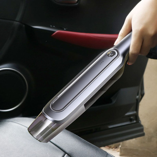 Cross-border new car wireless charging vacuum cleaner, handheld portable, indoor and outdoor, dry and wet two-in-one powerful vacuum cleaner