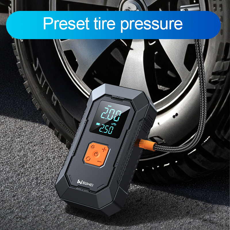 Cross-Border Car Emergency Starting Power Supply, Air Pump, Integrated Power Bank, Multi-Functional Portable Car Starter