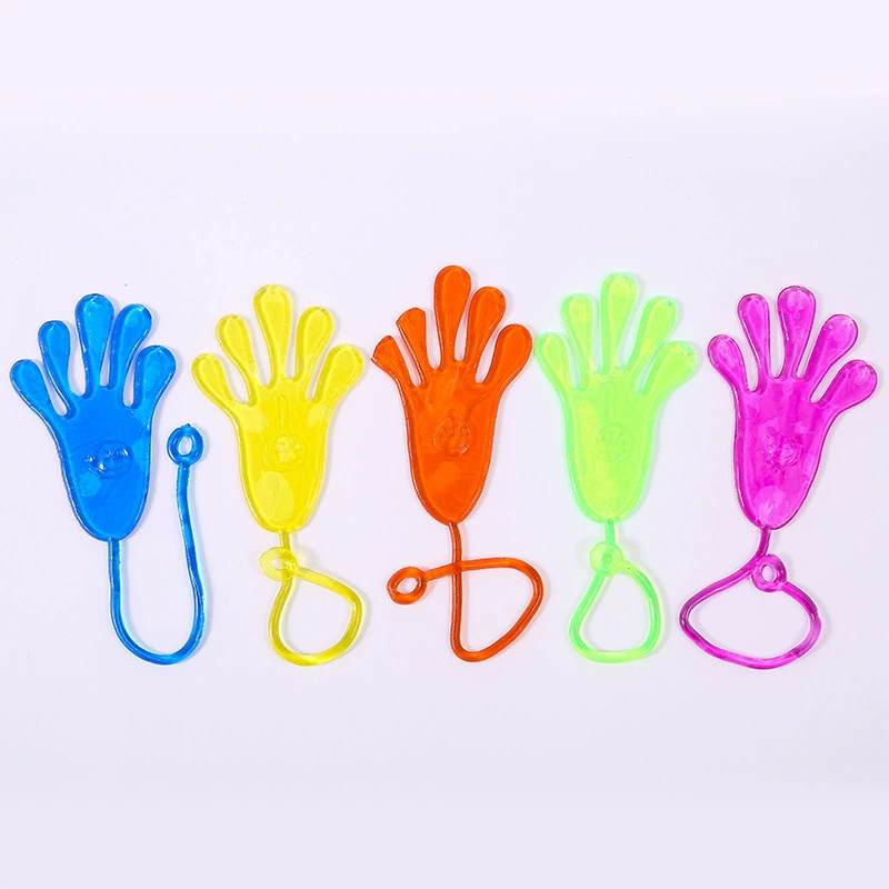 Sticky palm Elastic stretchable sticky hand Large climbing wall palm toy for elementary school popular novelty toy