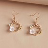 Accessory, jewelry, earrings, European style, suitable for import, Birthday gift