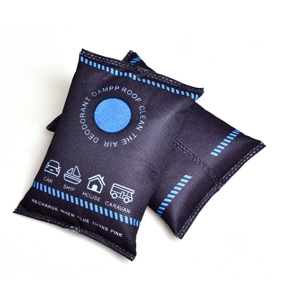 Car Dehumidifier for Interior Use, Aktiv kömürlü qoxu uducular - 100g-silica-gel-desiccant-blue-model