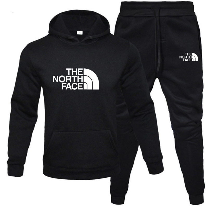 Cross-Border Hot-Selling Men's Winter Hooded Sweatshirt, Fleece-Lined, Warm Casual Pullover, North Face Sweatshirt Cross-Border Hot-Selling Men's Winter Hooded Sweatshirt, Fleece-Lined, Warm Casual Pullover, North Face Sweatshirt