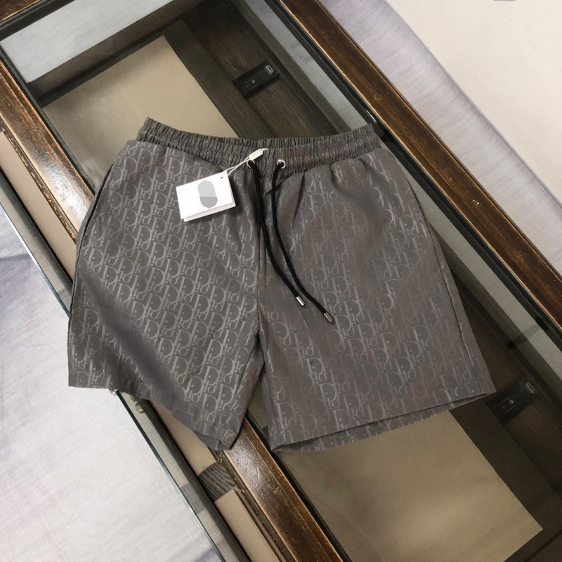 Correct Edition Beach Pants Summer Thin Ice Silk Shorts Men's Loose Casual Pants Men's Pants Quick-drying Sports