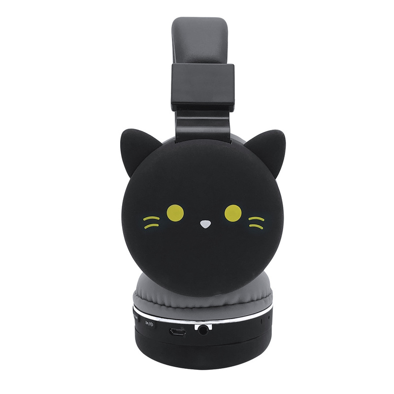 クロスボーダー热い贩売アニメヘッドセットbluetoothヘッドセットワイヤレス二国间ステレオ子供かわいい漫画ヘッドセット|undefined