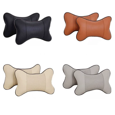 Headrest Headrest, Universal for All - car-headrest-brown-single