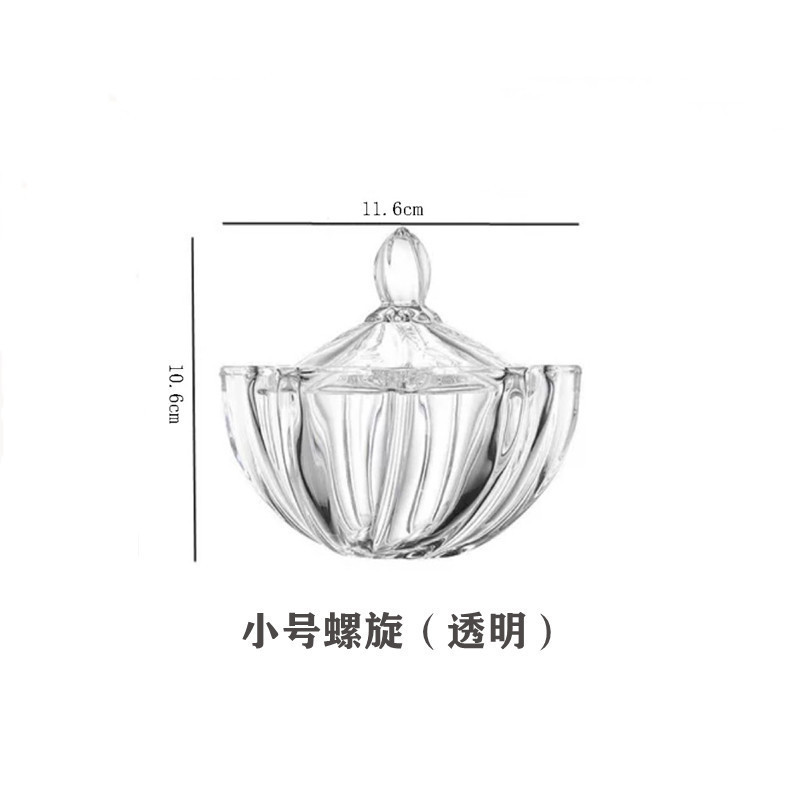 欧式玻璃罐香薰蜡烛罐糖果罐收纳摆件首饰品罐子消磁石水晶消磁碗|undefined