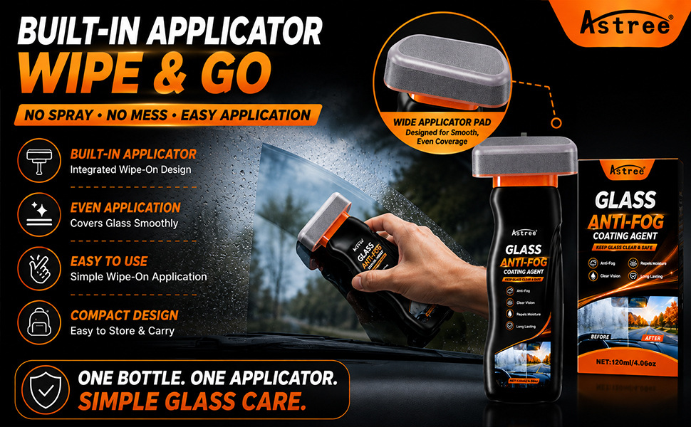 ASTREE specializes in cross-border supply of anti-fog spray for car glass, rearview mirrors, swimming goggles, helmets, and eyeglasses wholesale