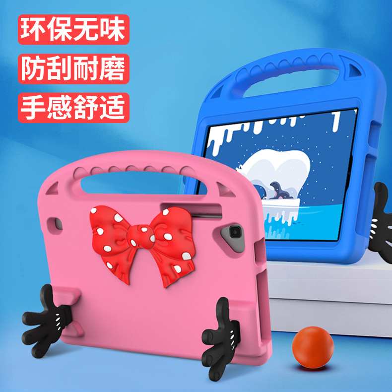 Customized Kidsren's Satchel Eva All-Inclusive Anti-Fall Suitable for Apple iPad Tablet Protective Case Holder Protective Cover Card Holder