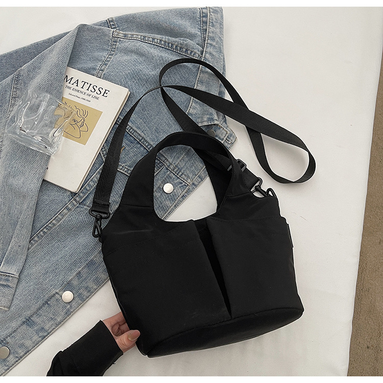Borsa a tracolla da donna stile cestino casual moda western_voghion.com