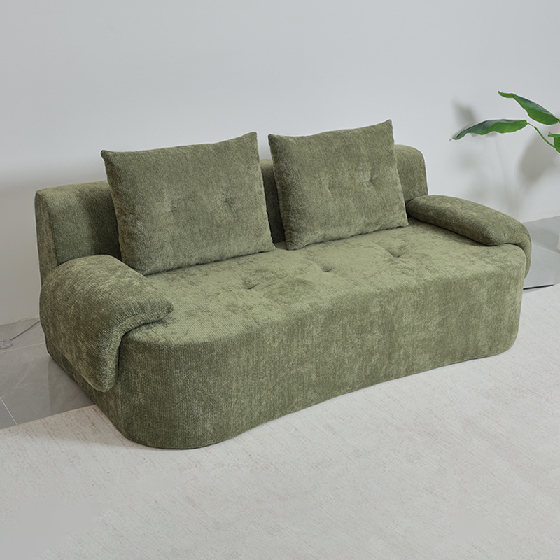 Foshan fábrica de muebles de compresión sofá sin esqueleto sofá esponja de alta densidad sofá de compresión exportación transfronteriza